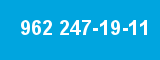 962 247-19-11 962 247-19-11